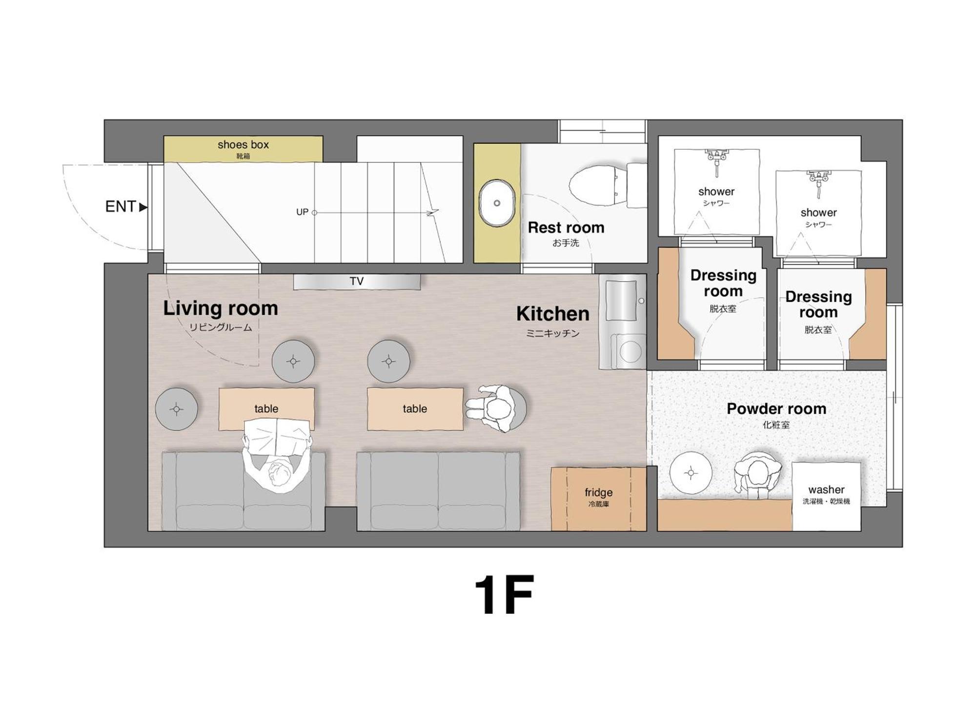 アパート 台東区浅草もすぐ,最大10名貸切3階建て,スカイツリーまで徒歩10分,全室chromecast完備,wonderfulstaytokyo Skytree